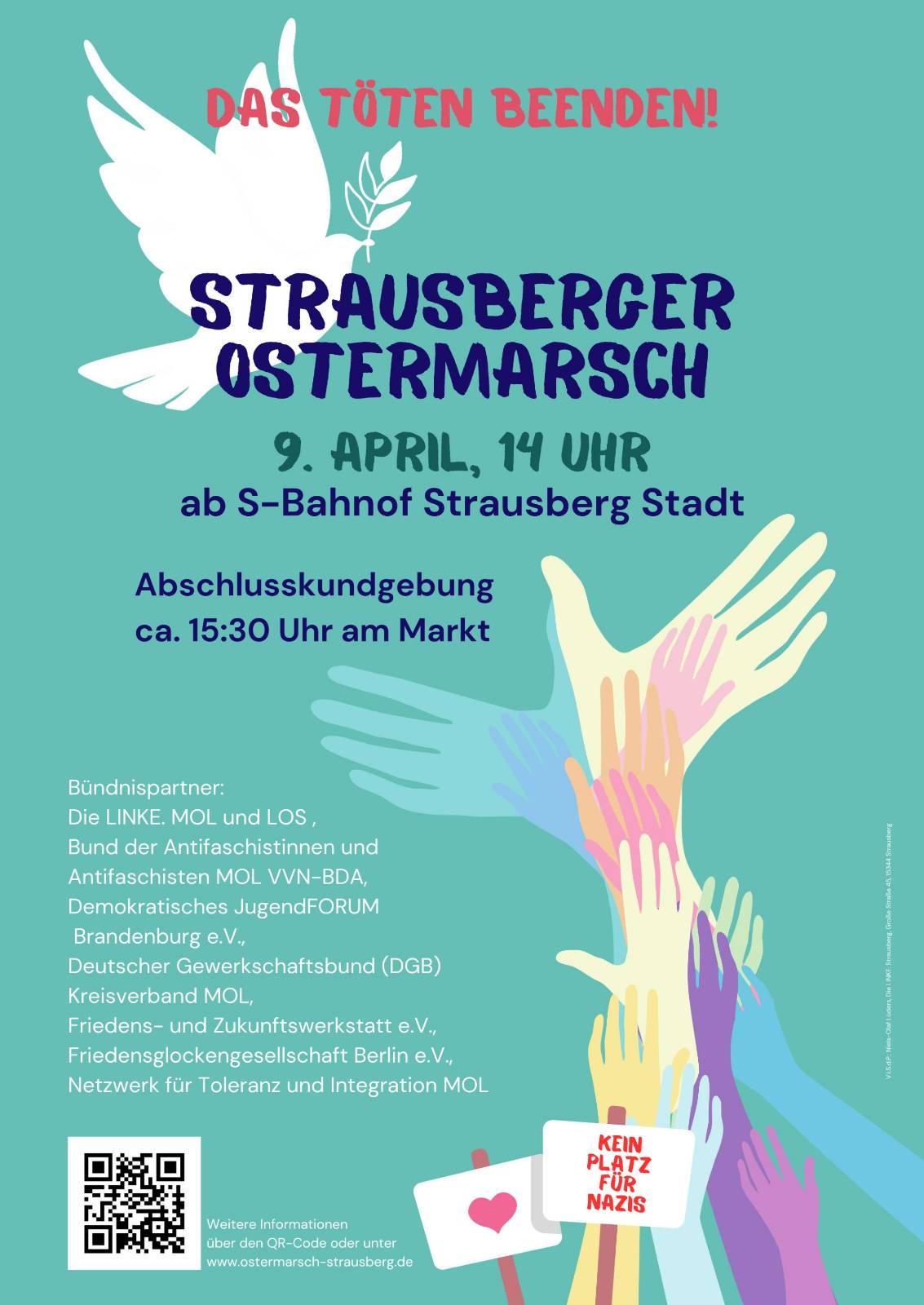 Plakat Ostermarsch